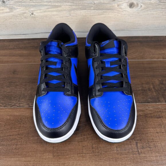 Nike Dunk Low Mens Size 11 Hyper Royal Black White HF5441 401 - Picture 4 of 9